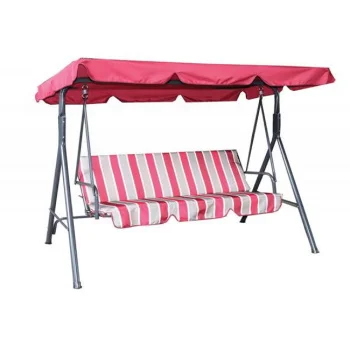 Green bay baštenska ljuljaška Mykonos crveno/siva Green bay baštenska ljuljaška Mykonos crveno/siva